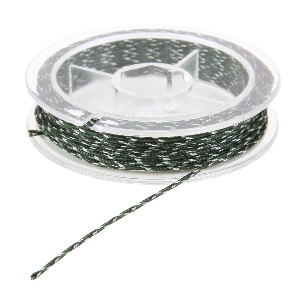 45lb 5 м лески Leadcore камуфляж КАРП плетенка волос установок привести ядро рыболовное
