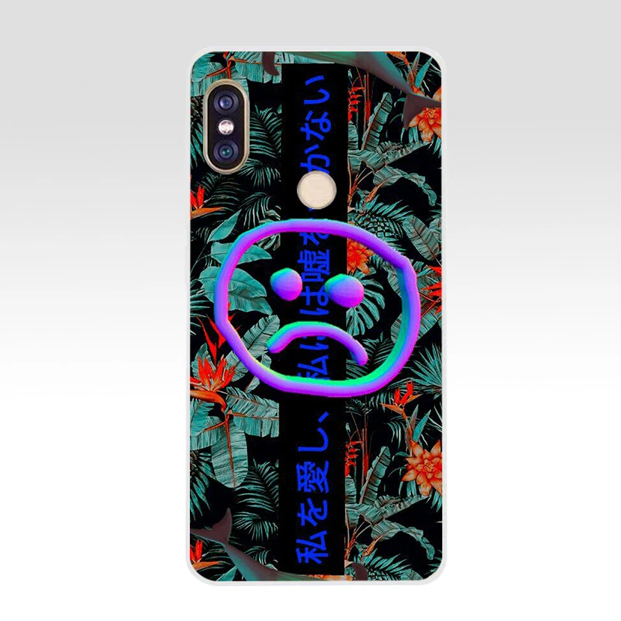 179FG Vaporwave эстетичный Мягкий Силиконовый ТПУ чехол для телефона xiaomi redmi 5A 8 8A 5Plus note 5