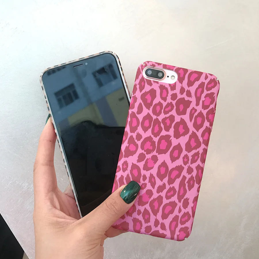COPEONE леопардовый чехол для iPhone 7 Plus Жесткий Чехол ПК 8 plus 6 6s 6plus Capa Ультратонкий