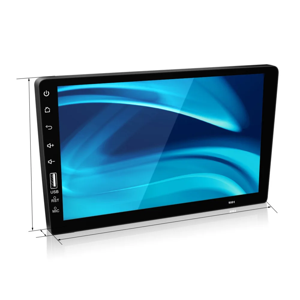 VODOOL 9 дюймов 1Din In-dash Bluetooth Автомобильный MP5 видео плеер USB AUX Стерео MP3 Музыка FM Радио Аудио плеер Парковка монитор дисплей