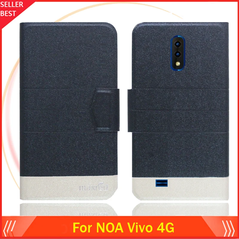 5 Colors Hot! NOA Vivo 4G Case Phone Leather Cover Factory Price Protective Full Flip Stand Shell Cases | Мобильные телефоны и