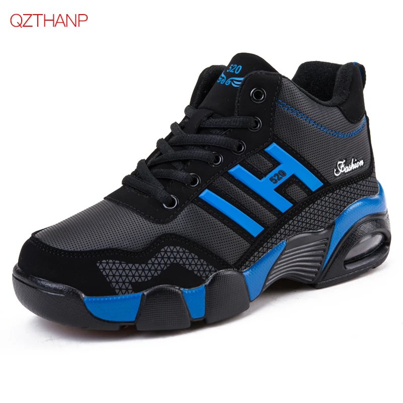 Мужская повседневная обувь теннисная на шнуровке Zapatos De Hombre Плюшевые удобные