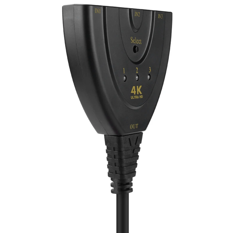 3 в 1 Мини HDMI усилитель Коммутатор Сплиттер 4K 4 порта Селектор 1080P для DVD HDTV Xbox PS3 PS4 |
