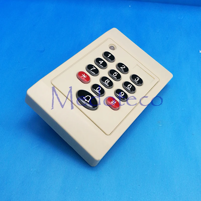 

Считыватель карт Wiegand, 125 кГц, с Rfid-подсветкой и дверным звонком