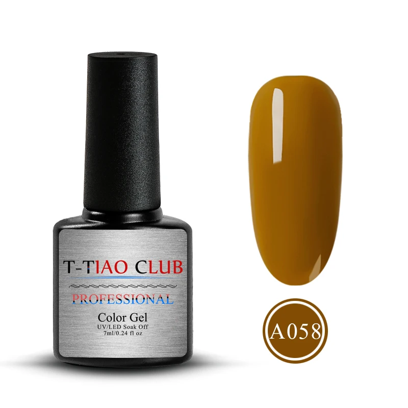 NM30354 T-TIAO CLUB, 7 мл, чистый цвет, гель, матовый лак для ногтей, верхнее покрытие ногтей, замачиваемый, для маникюра, УФ-гель, лак, сделай сам, дизайн ногтей, маникюрный лак - Цвет: NM30354