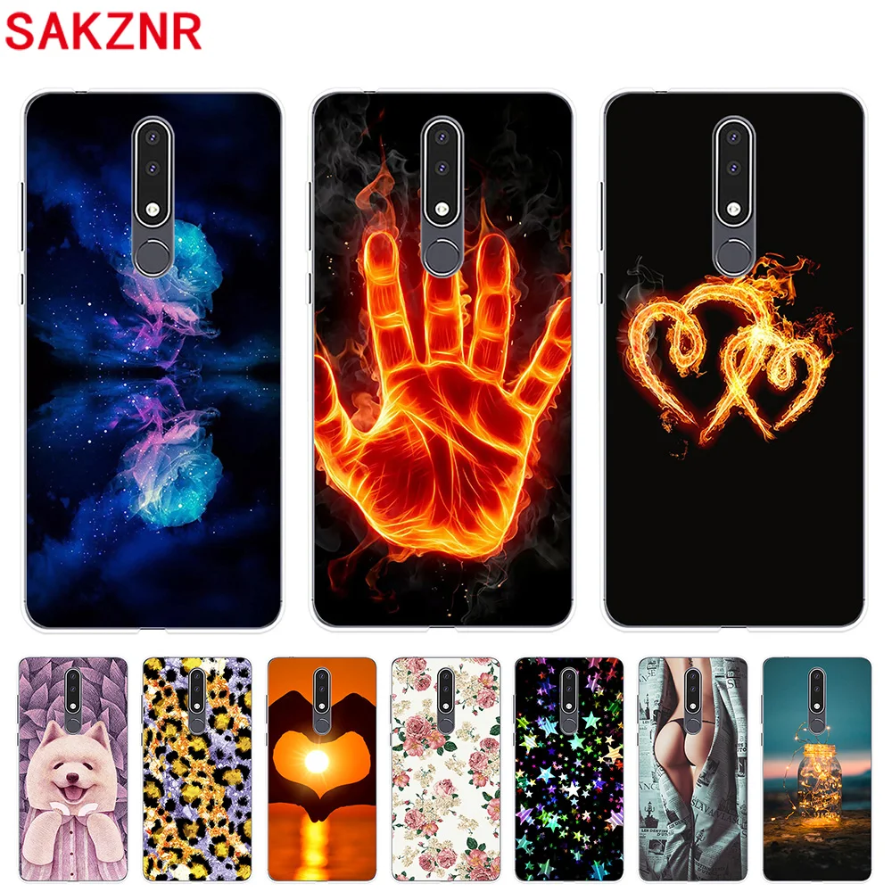 Case for Nokia 3.1 Plus 6.0&quot Cover Silicone For Tpu Fundas Soft Phone |