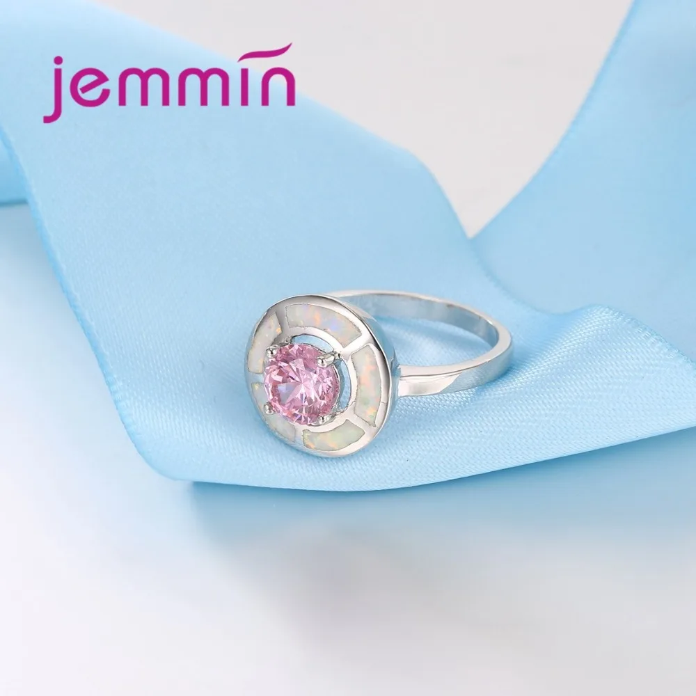 Женское кольцо из серебра 925 пробы с розовым бриллиантом|ring for|rings for womenring jewelry |