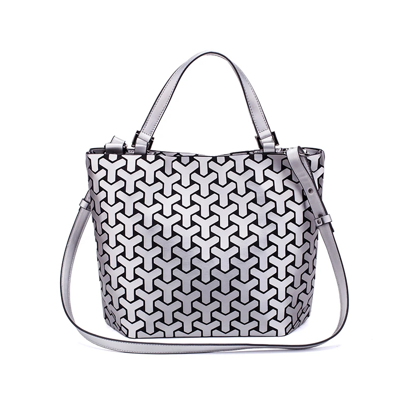 Женская сумка через плечо sac a пляжная с геометрическим рисунком большие