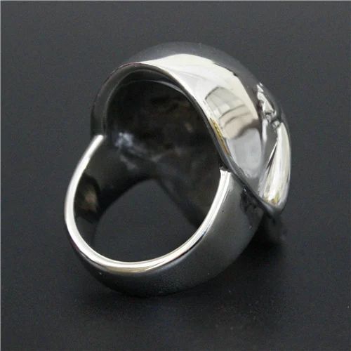 Новейший дизайн огромное тяжелое кольцо с черепом из нержавеющей стали 316L для