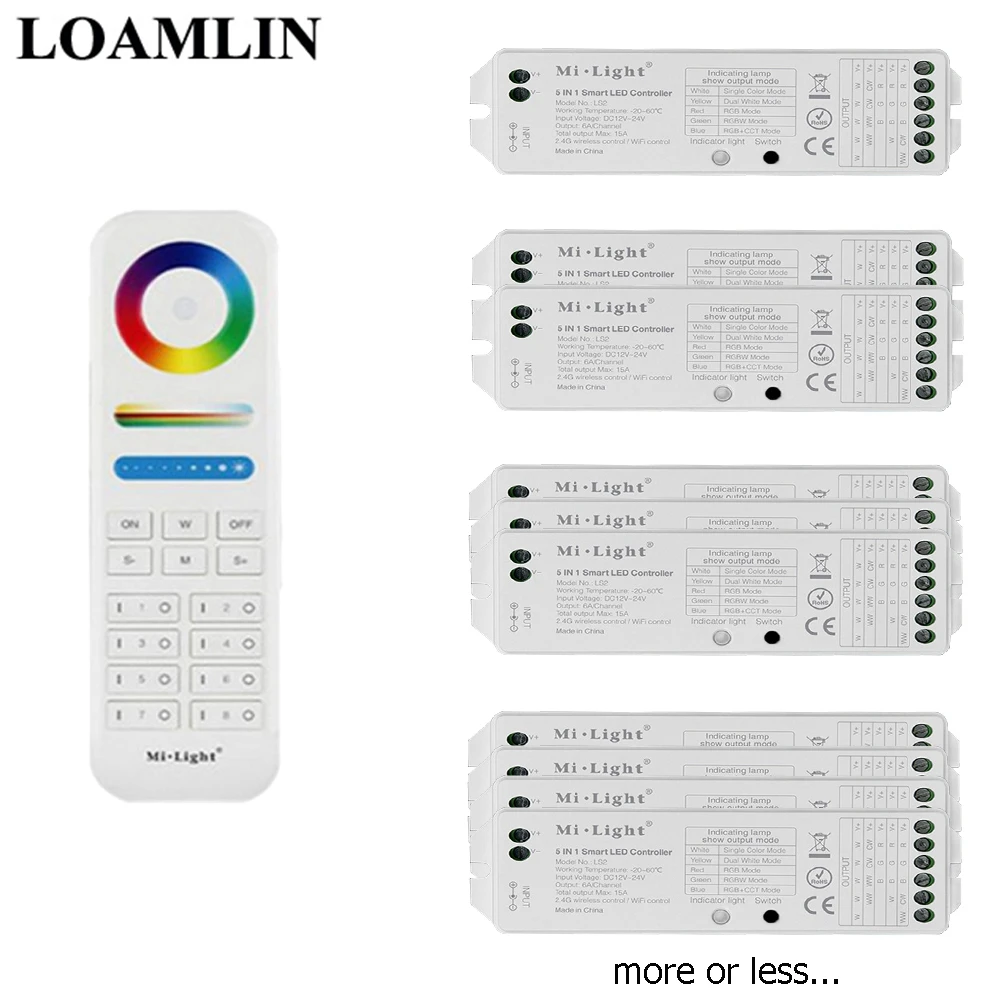 Светодиодный светильник Mi Control ler B8 сенсорная панель 2 4G RGB + CCT пульт