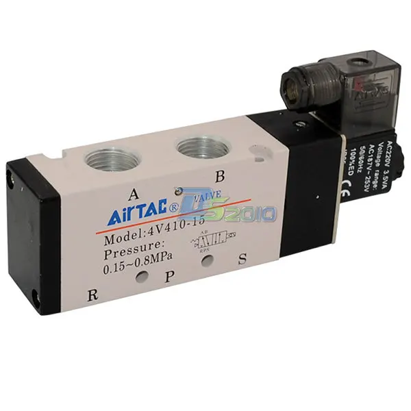 Хорошее качество 1/2 &quotDC 12V 5 way 2 позиционный пневматический Электрический