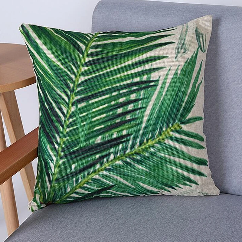 2 шт. шелковая льняная подушка из мешковины 45 см квадратная искусственная