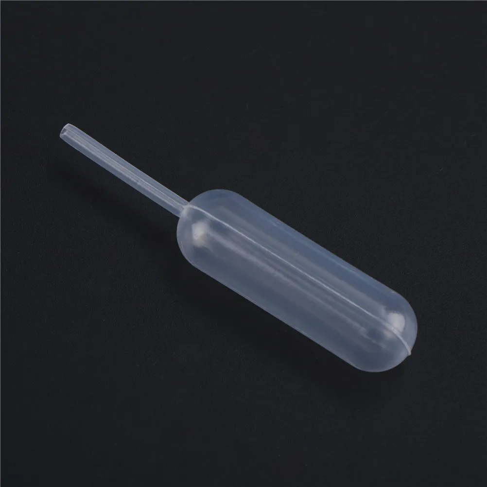 

100pcs Plastic 4ml Disposable Pipettes Squeeze Transfer Pipettes Dropper For Silicone Mold UV Epoxy Resin Craft Jewelry Making
