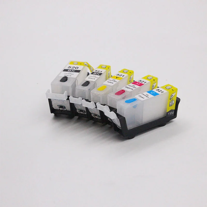 Чернильные картриджи GN 1 комплект PGI 520XL CLI 521XL для Canon Pixma MP540 MP550 MP560 MP620 MP630 MP640 MP980 MP990