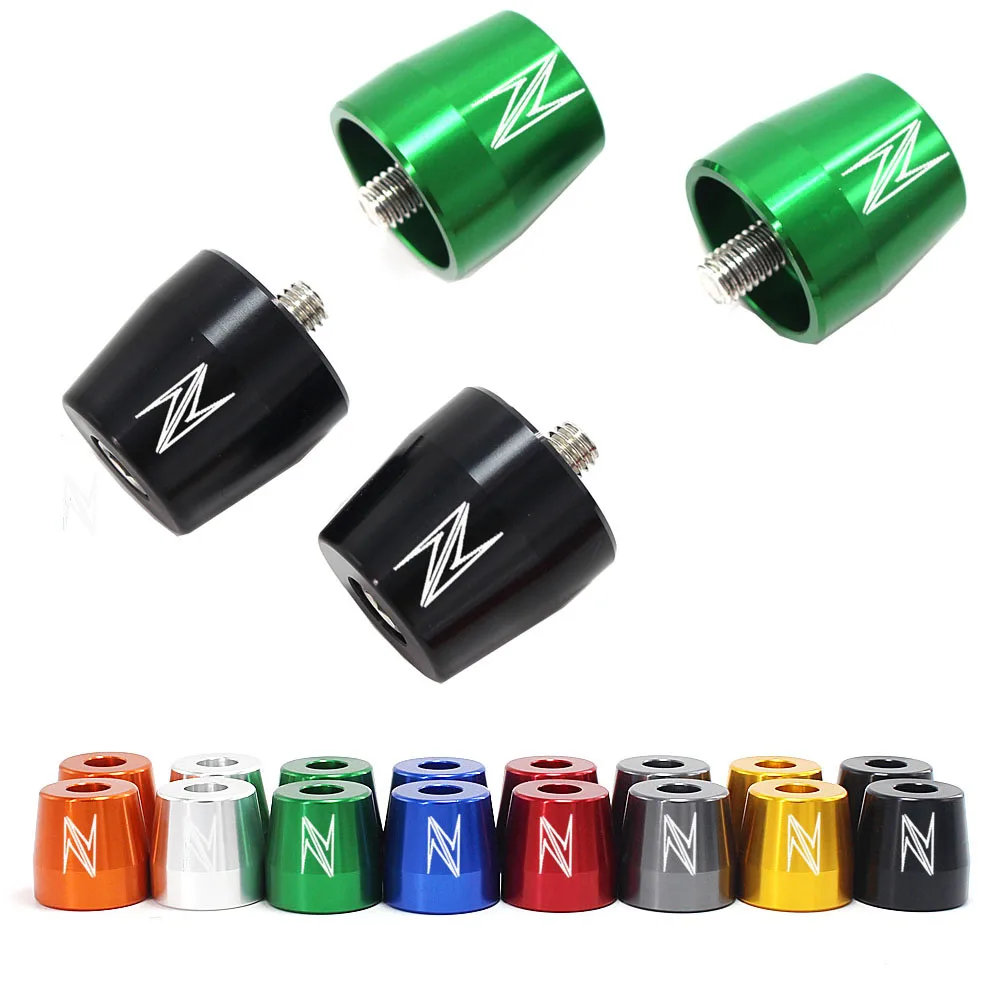 Для Kawasaki Z800, Z1000, z900 Z750R Z750S Z650 Z300 Z250 Manopole бар концы крышки Copertura слайдер аксессуары Moto CNC