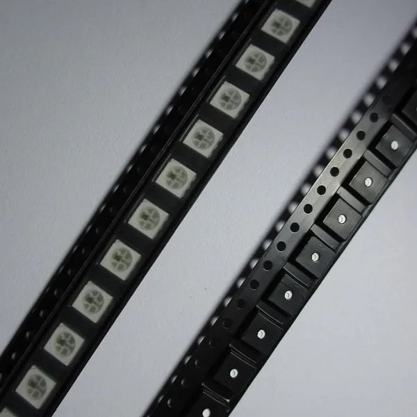 WS2812S оптовая продажа 1000 шт. светодиодный чип 5050 SMD RGB встроенный WS2811 IC Адресный
