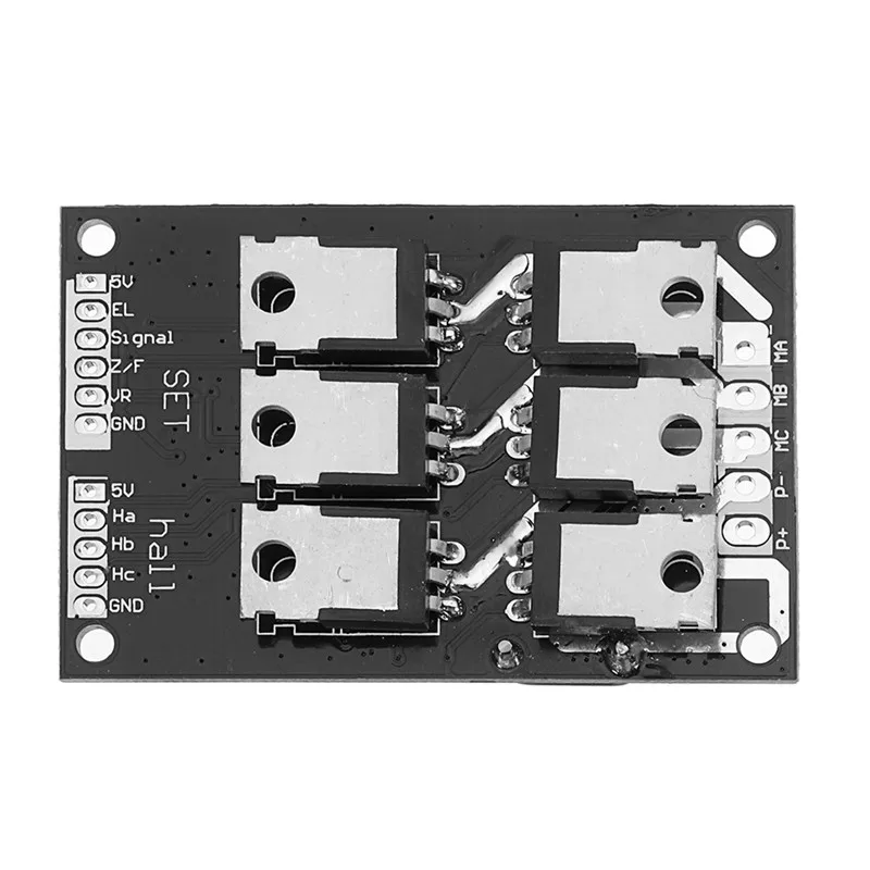 DC 12V 36V 500W 15A бесщеточный контроллер двигателя Холла сбалансированная плата