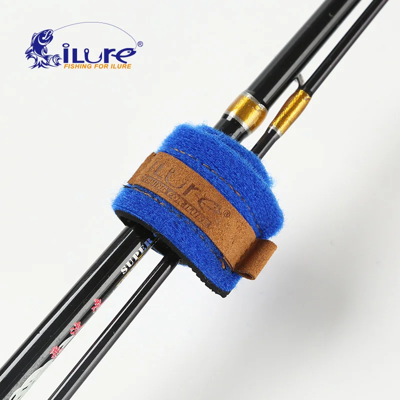 iLure 2Pcs/Lot Fishing Rod Wrapper Bundle Tie Bag Elastic Strap Belt Band Pack Pole Holder Accessories Pesca|fishing bag|bag fishing rodbag |