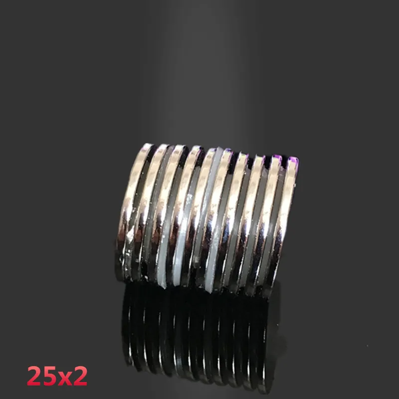 5 шт Неодимовый магнитный диск мощные редкоземельные магниты NdFeB постоянный