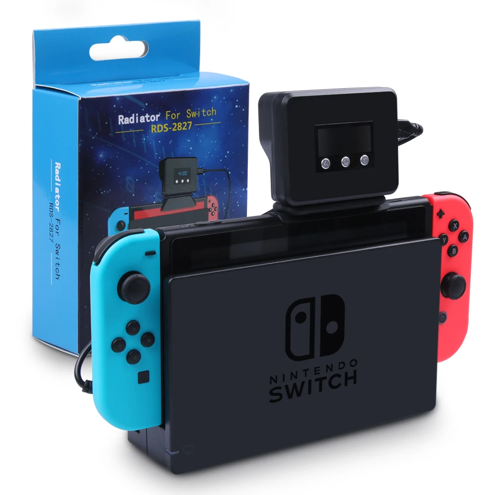 База радиатора с охлаждающим вентилятором для Nintendo Switch док станция светодиодный