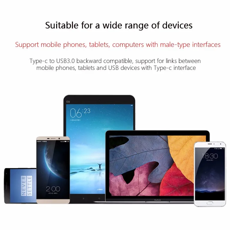 Micro OTG кабель type C USB к USB 3,0 адаптер для передачи данных для huawei p20 pro Macbook oppo one plus 6 xiaomi samsung s9 otg конвертер