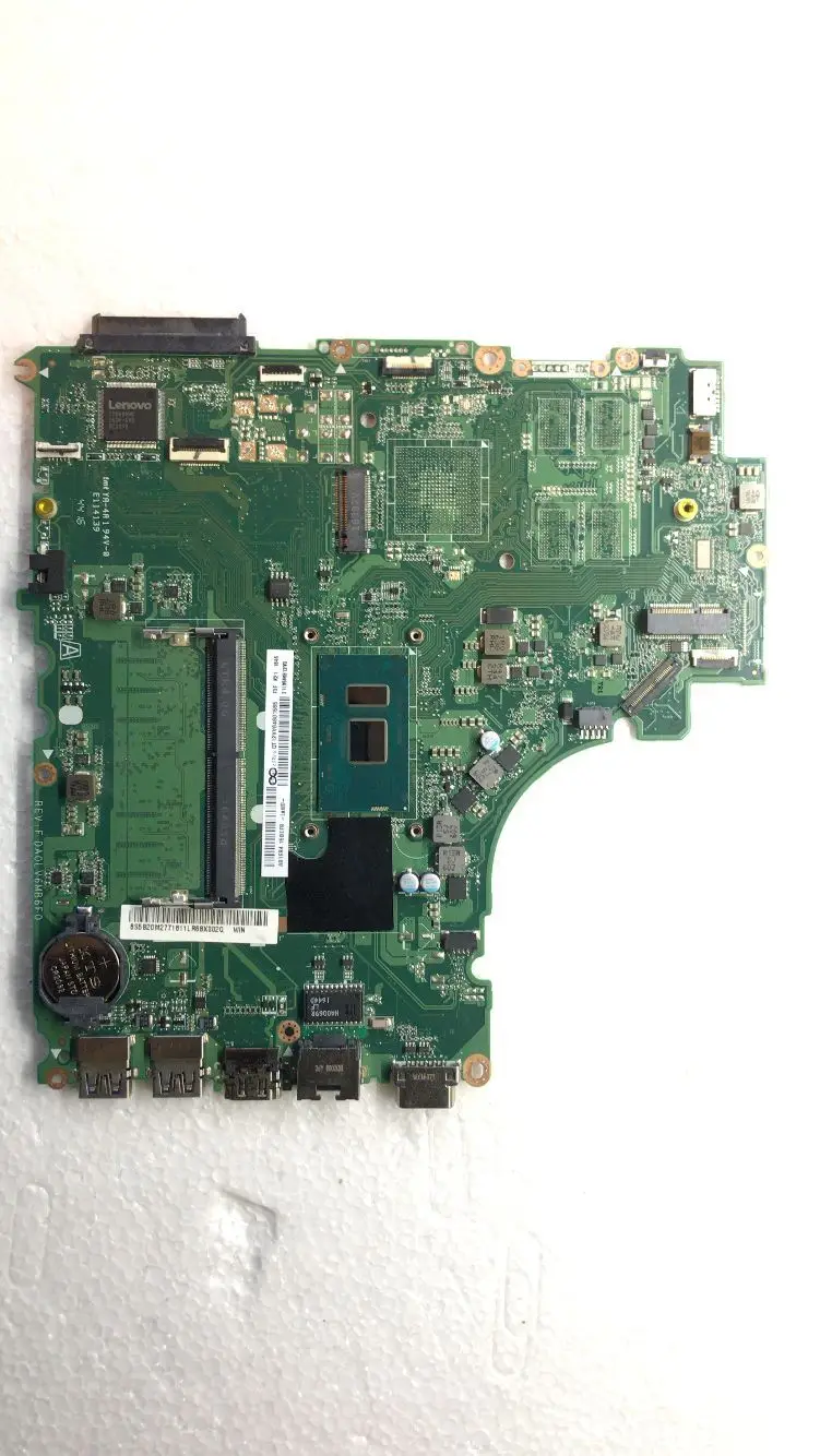 KTUXB DA0LV6MB6F0 относится к lenovo E52-80 V310-15ISK V310-15IKB Материнская плата ноутбука Процессор i5 7200U Оперативная память 4G DDR4 тест нормально