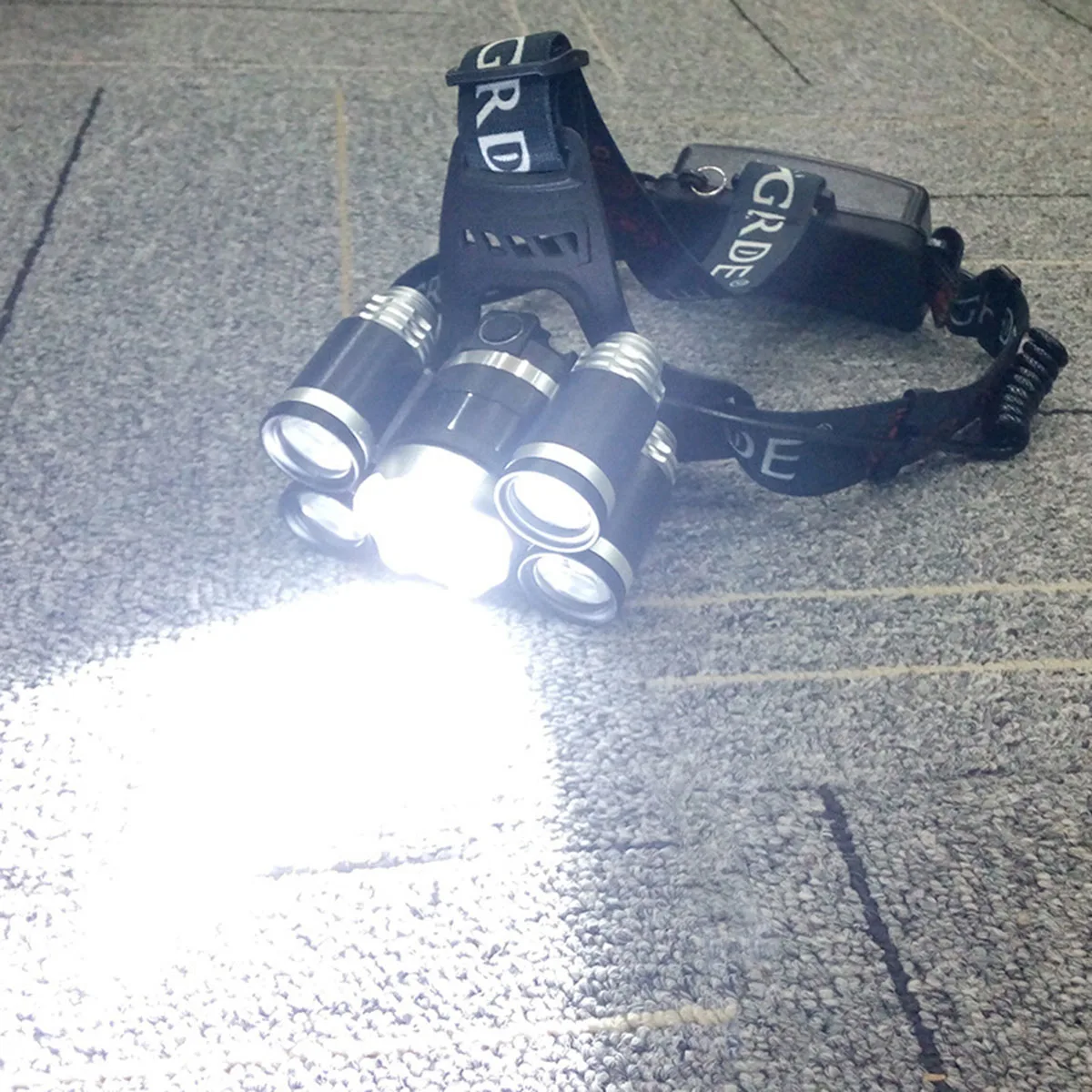 DSHA T6 5LED головная лампа Прожектор фонарик Фонарь Лампа | Лампы и освещение