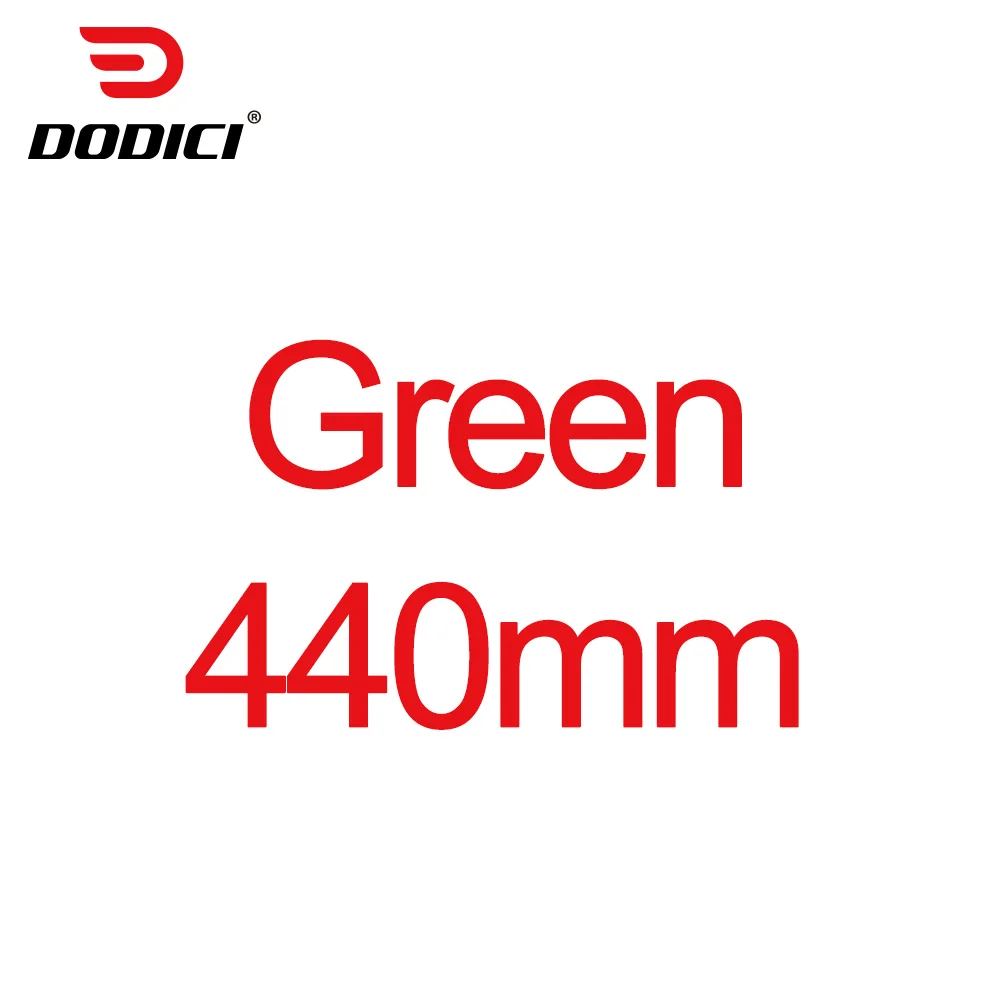 Green 440mm DODICI плюс велосипедный руль черный углерода Дорожные Рули дорожных велосипедов 31,8 400/420/440 мм зелеными линиями труба из углеродистого волокна 3 k глянцевый углеродный руль - Цвет: Green 440mm