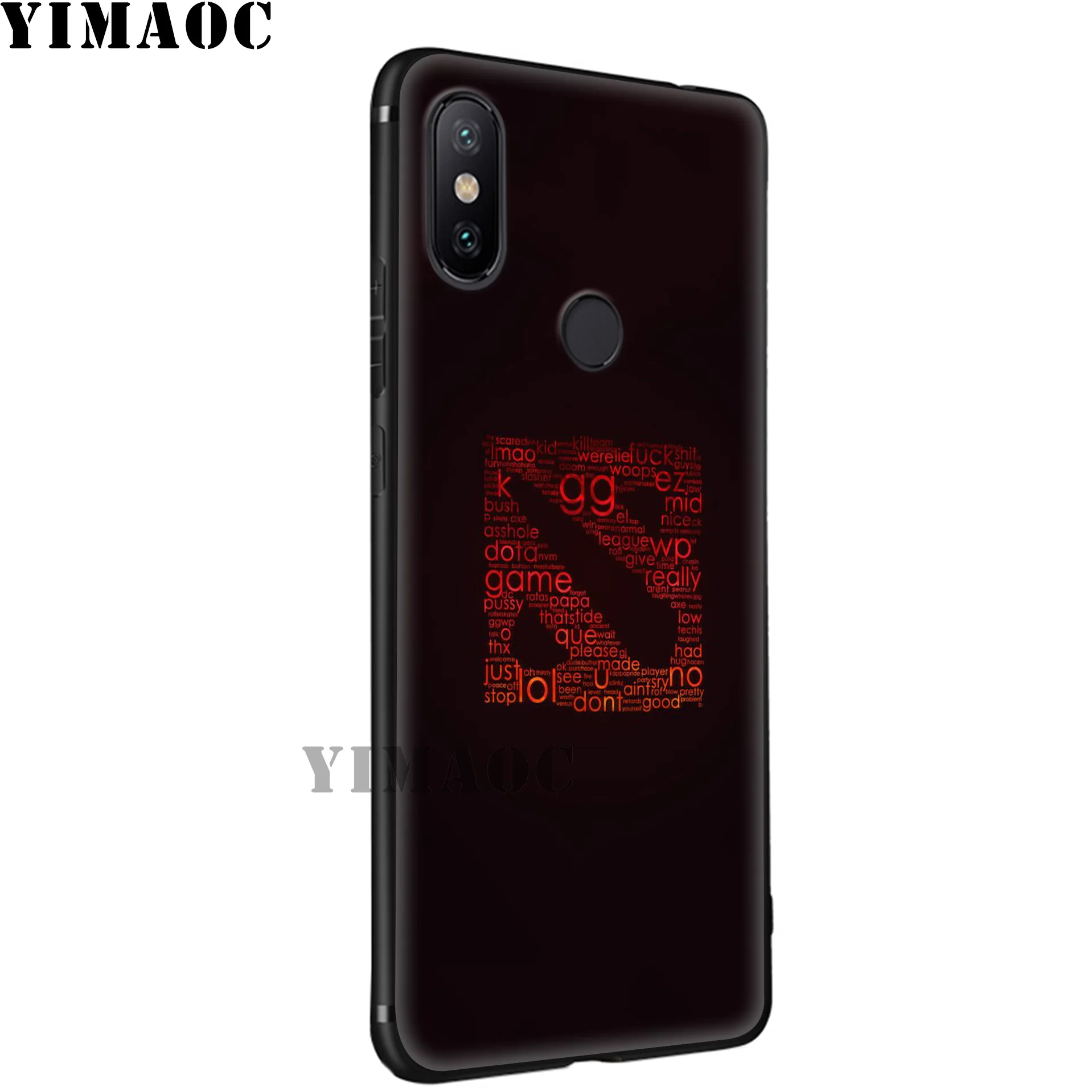 Yimaoc Dota 2 игры мягкий чехол для Xiaomi mi 9T 9 8 Se 6 MAX 3 A1 A2 Lite CC9E CC9 6X 5X POCOPHONE F1 |