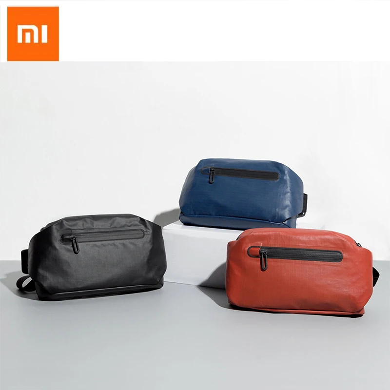 xiaomi mijia 90 баллов Мода карман сумка рюкзак водонепроницаемая поясная сумка 2 вида отрицательных способов сигнальная рампа