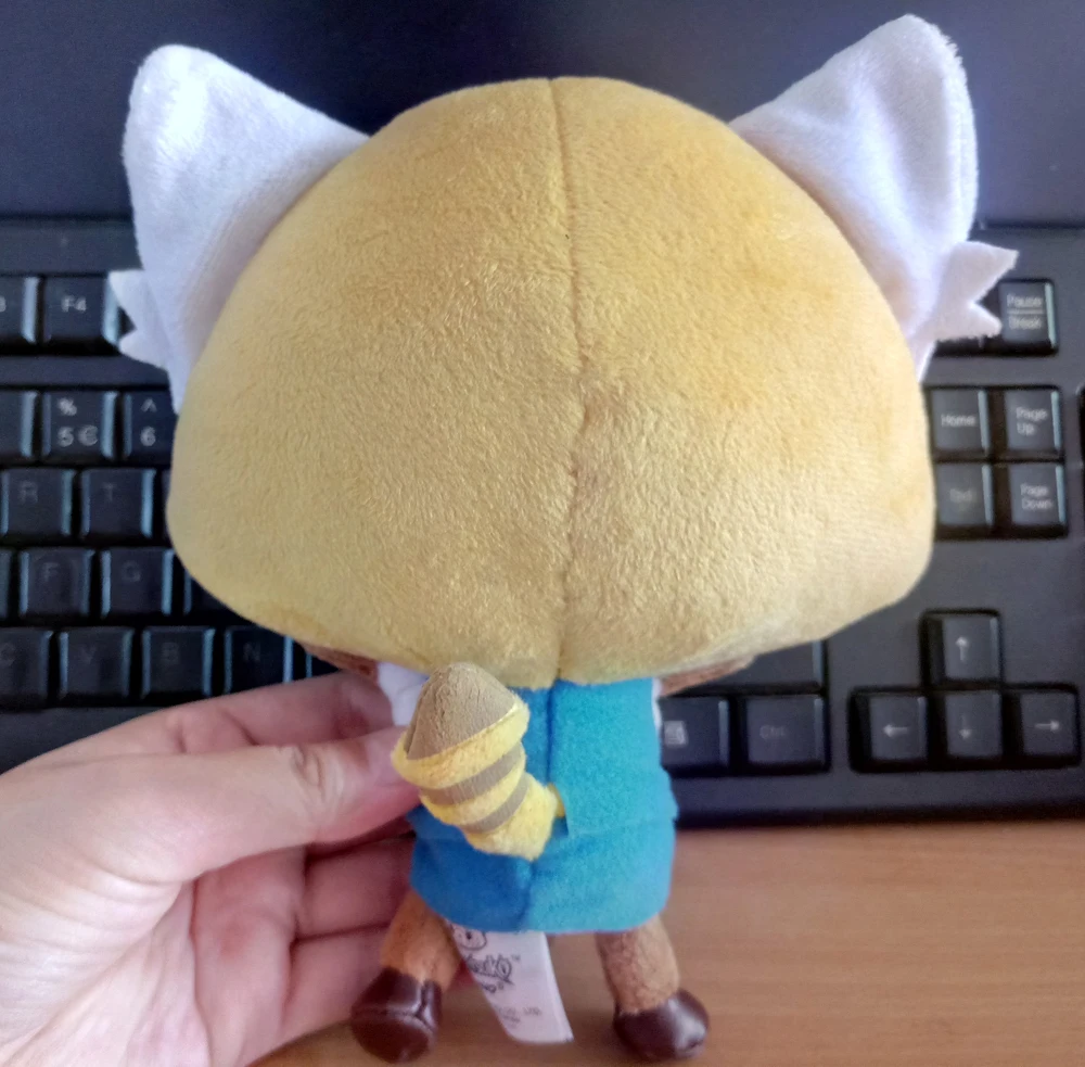 Япония Aggretsuko агрессивный Retsuko Sanrio плюшевые игрушки кукла 2 шт.|Персонажи