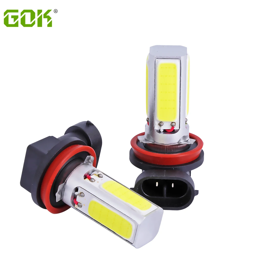 

10X Car LED H11 H8 High Power Fog lamp 20W h7 h4 9006 9005 H11 led COB Car LED Day Driving led Headlight Bulb fog Lamp 12V