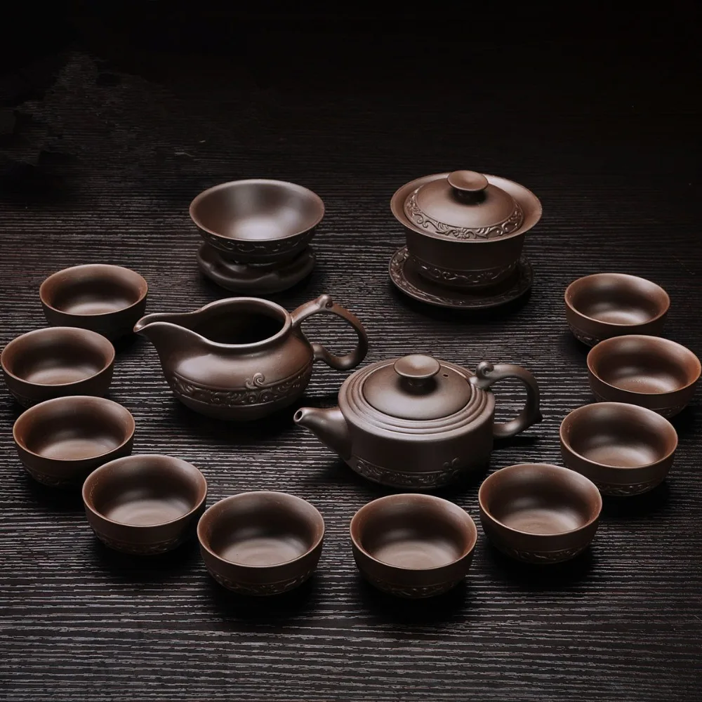 Чайный сервиз Yixing Zisha по специальной цене Подарочная коробка офисный кунг фу
