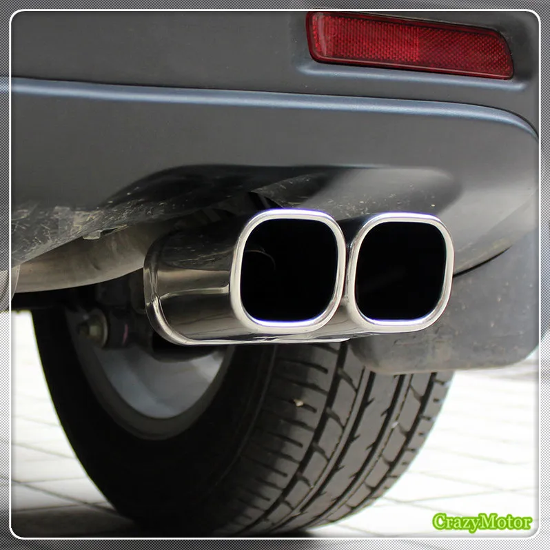 

For Suzuki sx4 s-cross 2014-2021, Vitara Escudo 2015-2021 Stainless Steel Tail End Tip Pipe Exhaust Muffler Car Accessories