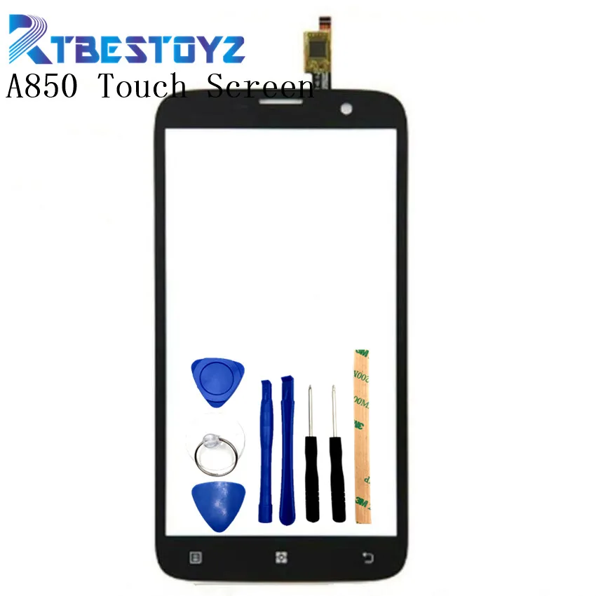 5 'ƈ вида цветов с эффектом тауч скрин для Lenovo A850 850 сенсорный экран дигитайзер