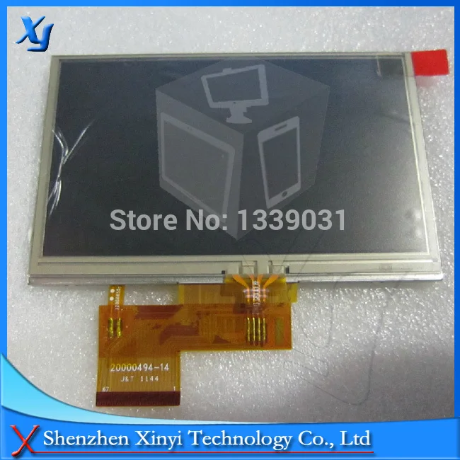 

original 4.3" for Navigon 40 plus lcd screen display panel with touch screen digitizer lens