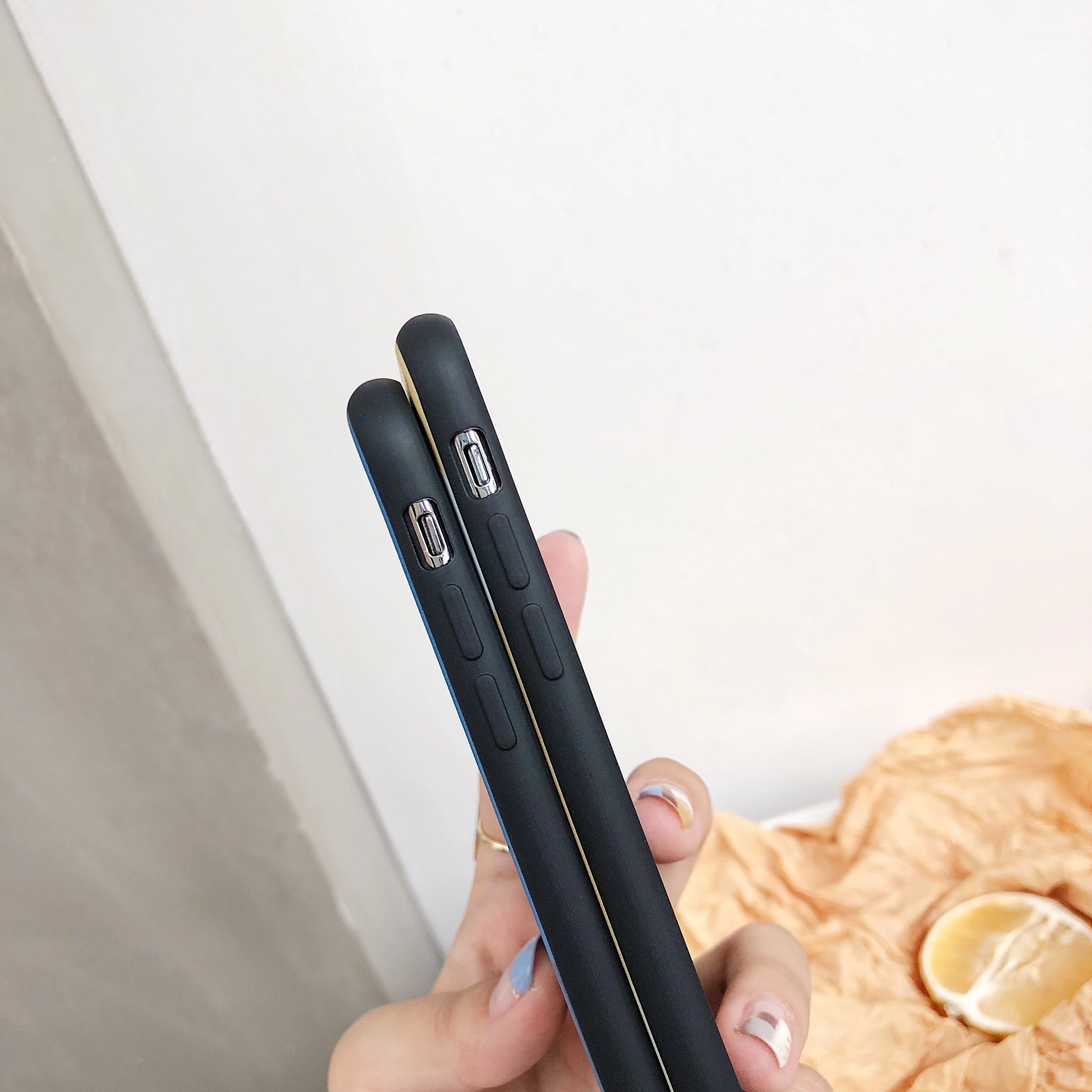 Cover Case For iPhone X Xr Xs Max Cute Cartoon Black border Green dinus 6 6s 7 8 Plus Silicon Soft TPU |