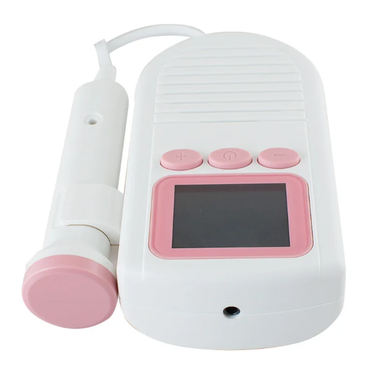 

3MHz Pocket Prenatal Fetal Doppler Baby Heartbeat Monitor Baby Heart Rate Probe Detector For Pregnant