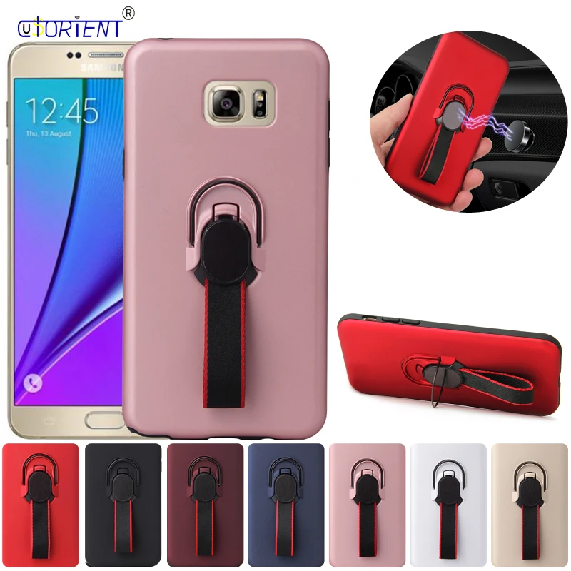 Для Samsung Galaxy Note 5 Note5 N920 N920C N920g N9200 N920i SM 2 в 1 Гибридный Невидимый чехол подставка с