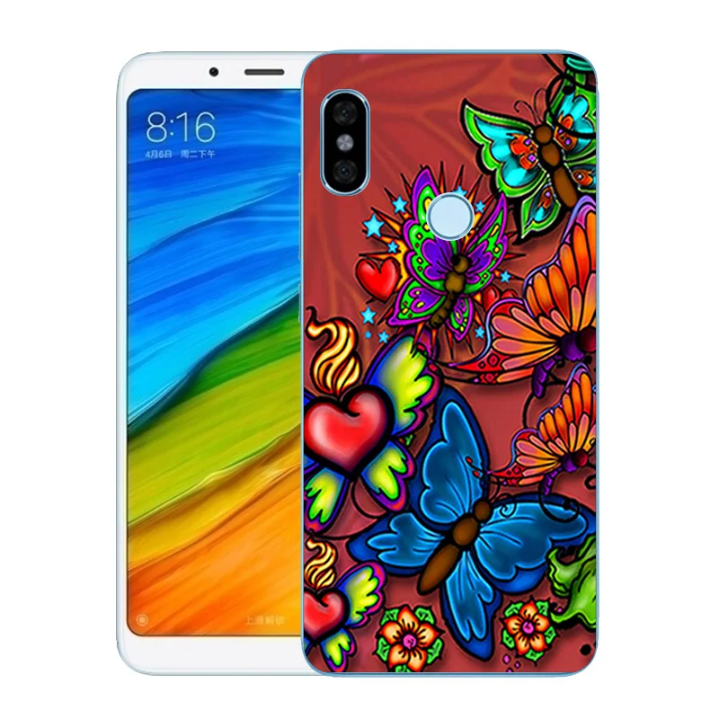 5 99 &quotдля Xiaomi Redmi Note Pro чехол для телефона мягкий силиконовый с принтом&quot Кокос