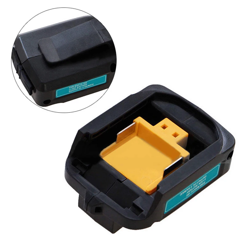 Usb зарядка адаптер для Makita Adp05 Bl1815 Bl1830 Bl1840 Bl1850 14 18 v Батарея|Детали инструментов| |