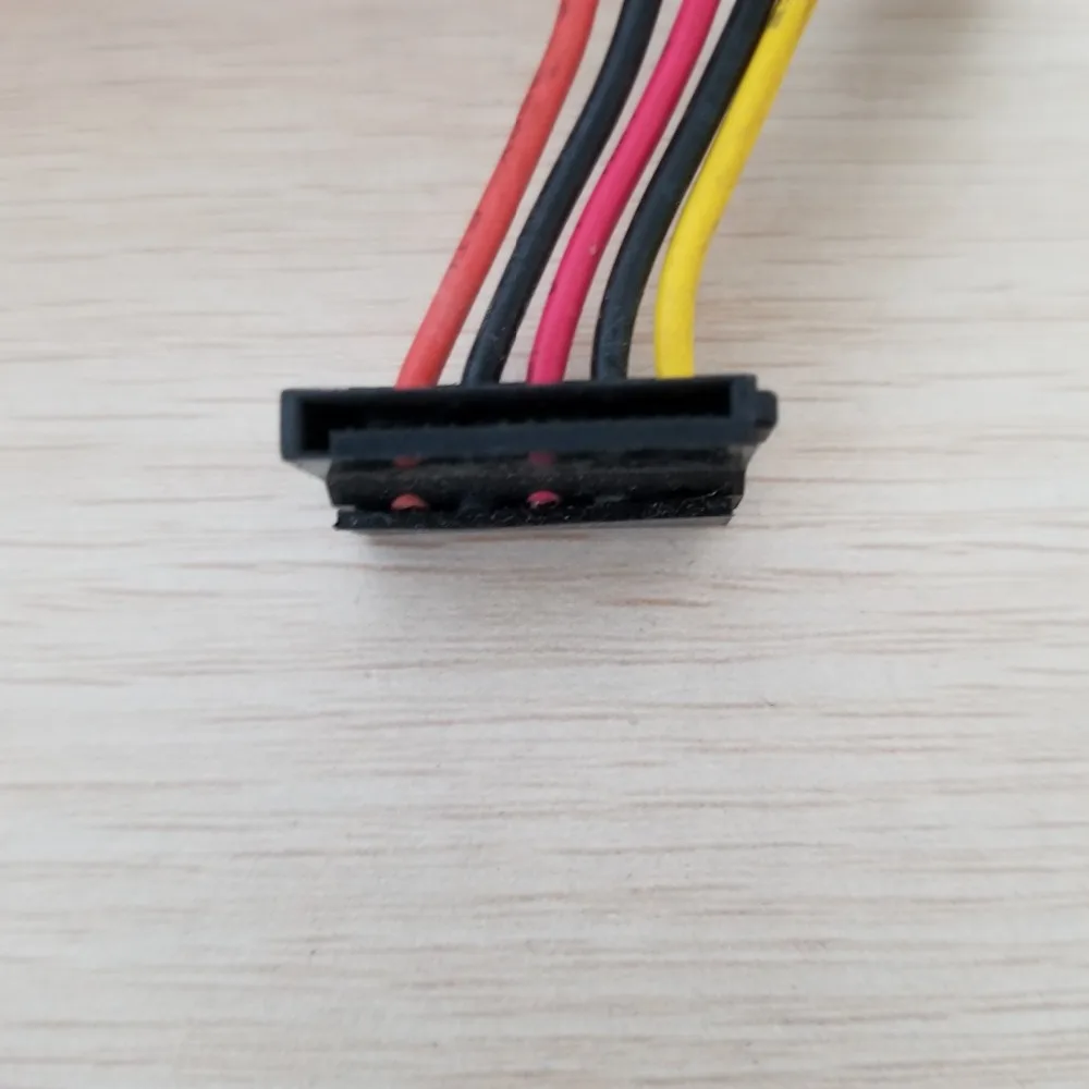 15 7 дюймов PC DIY ATX sata штекер для 5 SATA female Serial ATA HDD жесткий диск чехол Кабель питания