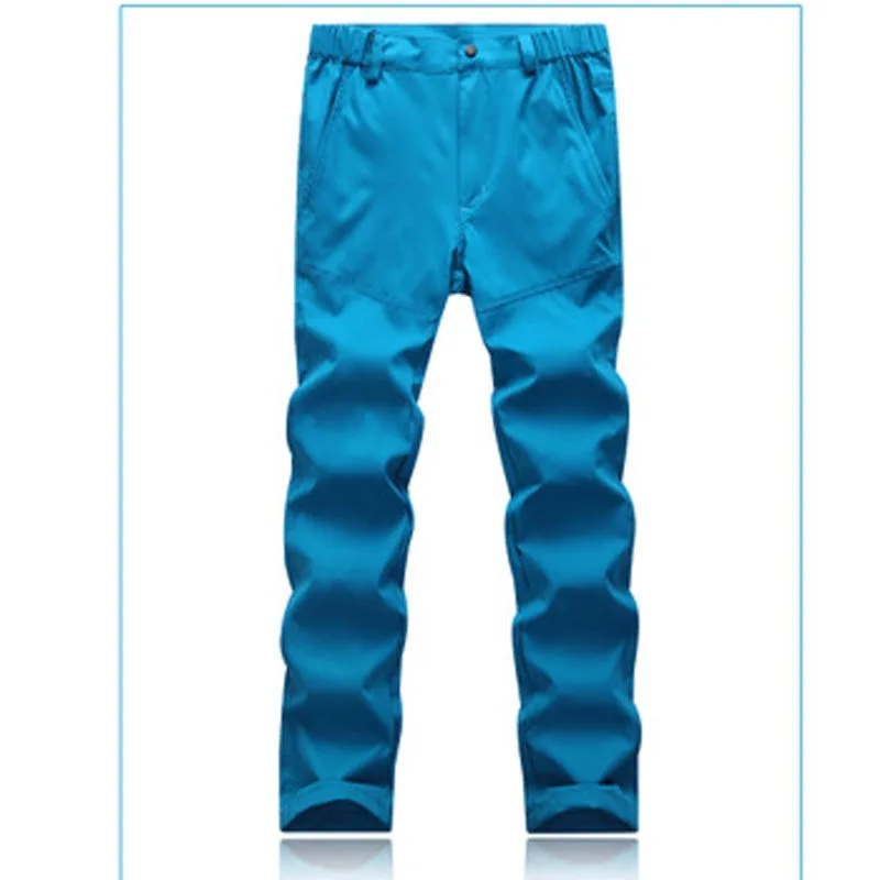 Водонепроницаемые зимние Походные штаны Softshell для мужчин кемпинг треккинговые
