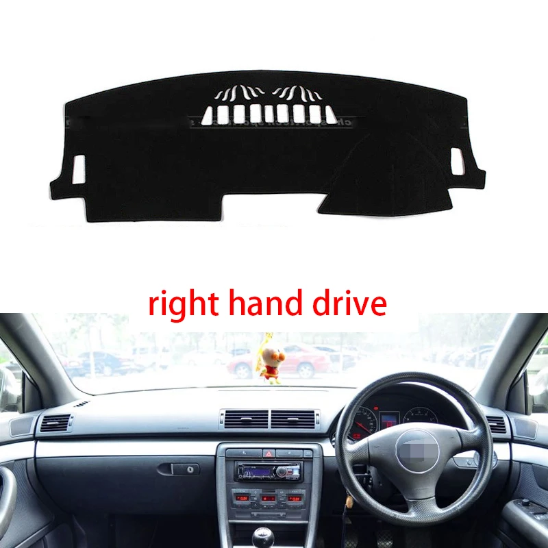Крышка приборной панели автомобиля коврик для AUDI A4 2003 2004 2005 2006-2008 правый руль Dashmat