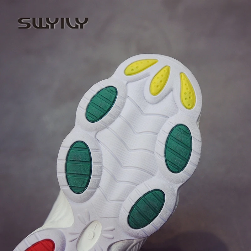 Женская обувь SWYIVY женские кроссовки из искусственной кожи на платформе женская