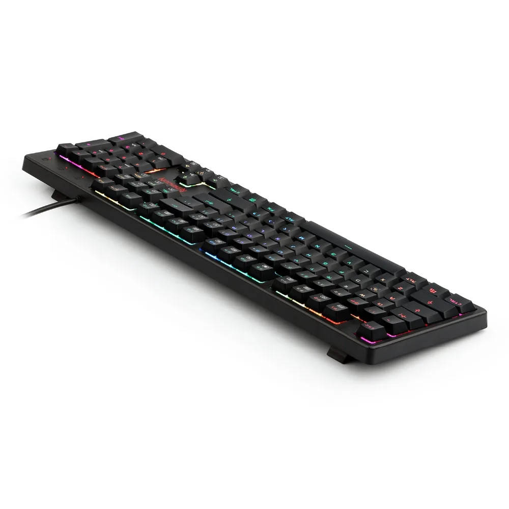 Новая Механическая игровая клавиатура Redragon K578 с коричневыми переключателями и RGB