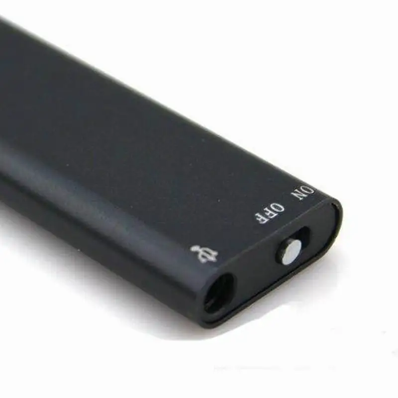 Долгое время записи 8 Гб цифровой Аудио Диктофон USB флэш-накопитель mp3-плеер самый маленький в мире