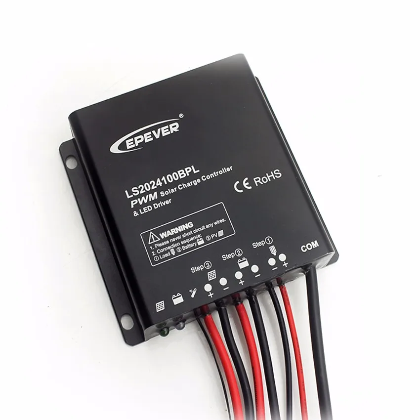 Контроллер зарядного устройства EPSOLAR LS2024100BPL 20 А 12 В 24 IP67 водонепроницаемый