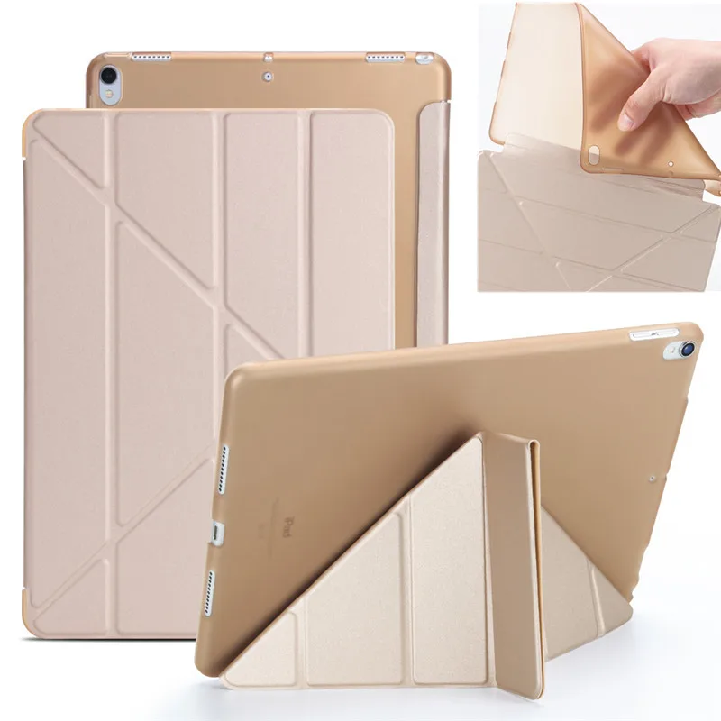 Умный чехол Wake/Sleep для Ipad pro 9 7 модный ультратонкий + мягкий TPU прозрачный планшета