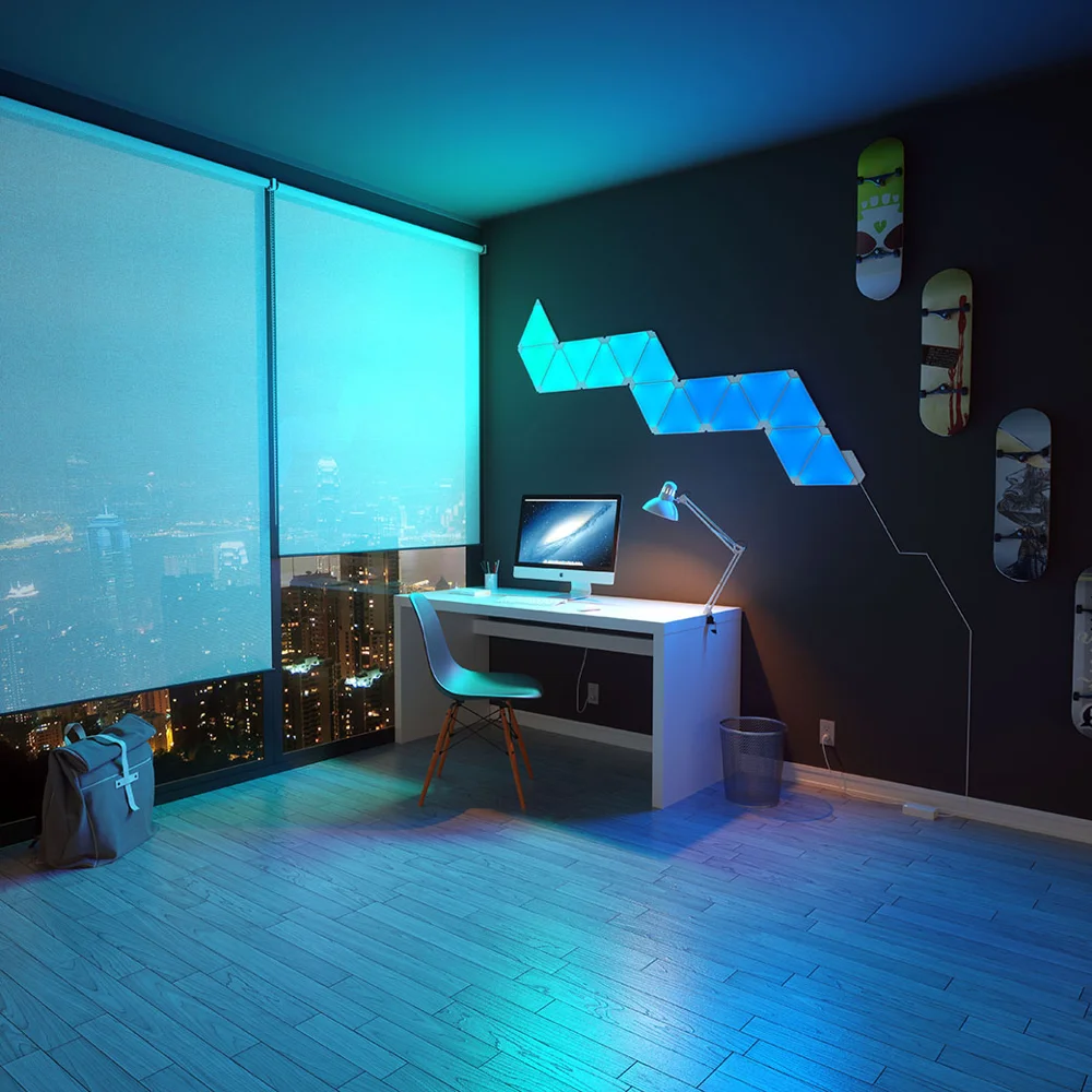 Световые панели Nanoleaf Rhythm Edition с разъемом 9 шт.|Смарт-гаджеты| |